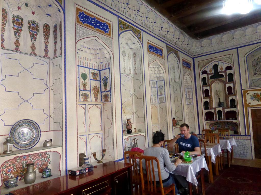 Hovli Poyon Hotel Buchara Exteriör bild