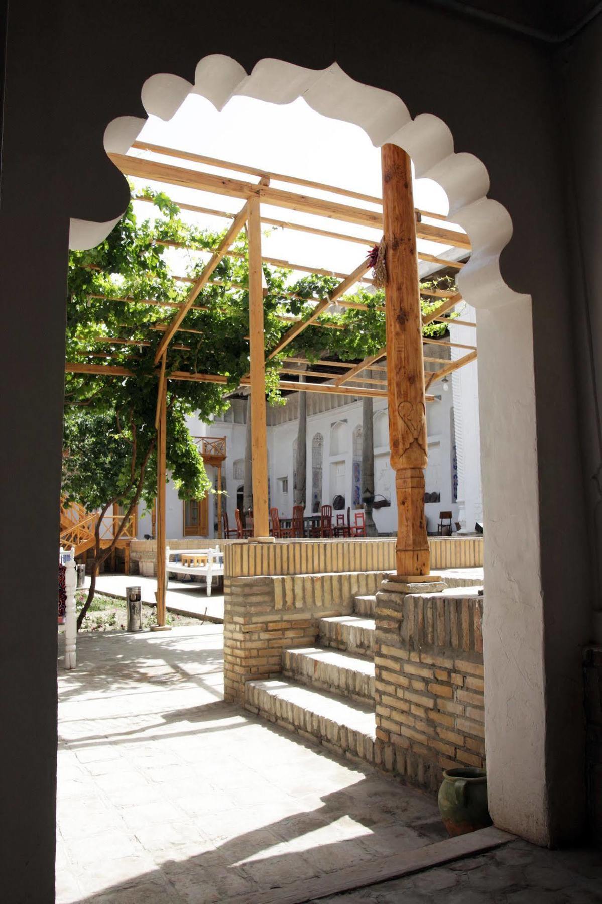 Hovli Poyon Hotel Buchara Exteriör bild